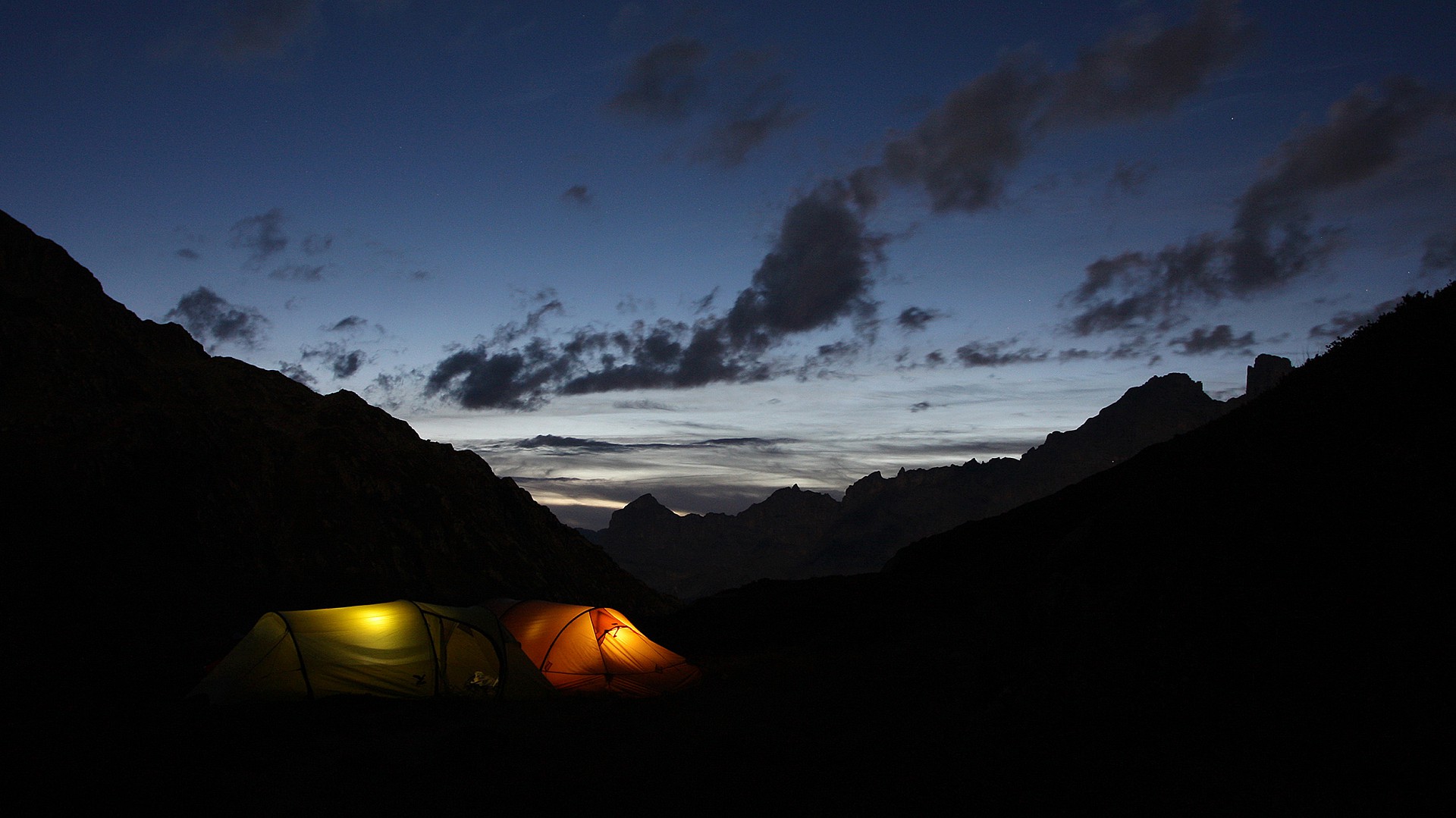 Nachtlager Steingletscher