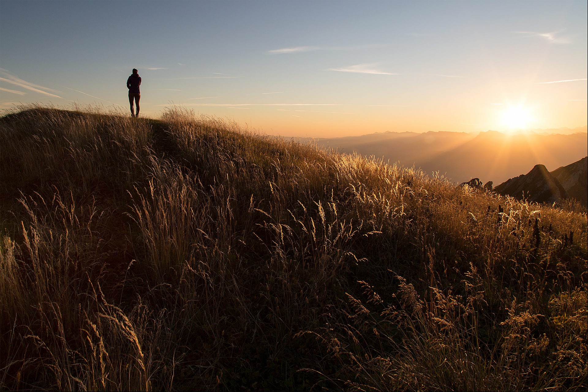 Sonnenaufgang Gantrisch